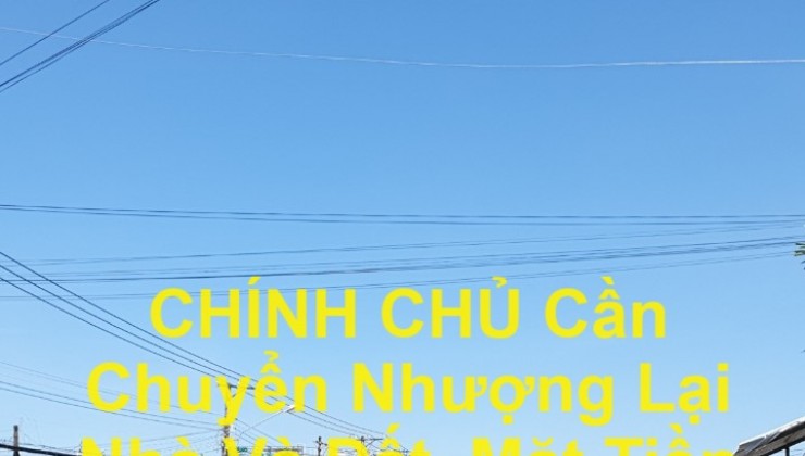 CHÍNH CHỦ Cần Chuyển Nhượng Lại Nhà Và Đất, Mặt Tiền Quốc lộ 1A, Cặp Với Khách Sạn Á Đông 2, Lộ 8m